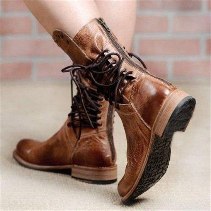 Maura™ | Robuuste Leren Boots