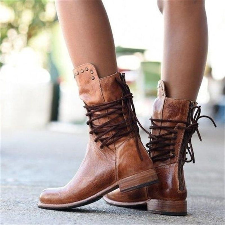 Maura™ | Robuuste Leren Boots