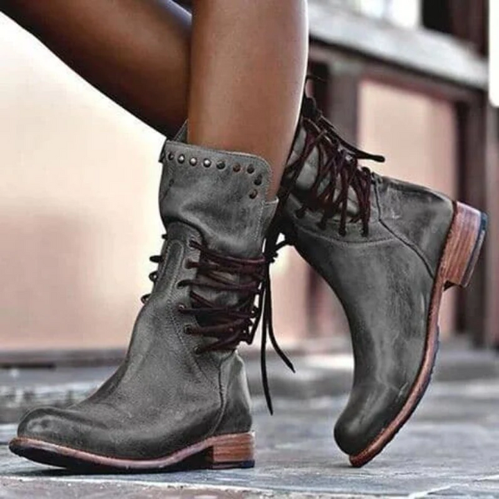 Maura™ | Robuuste Leren Boots