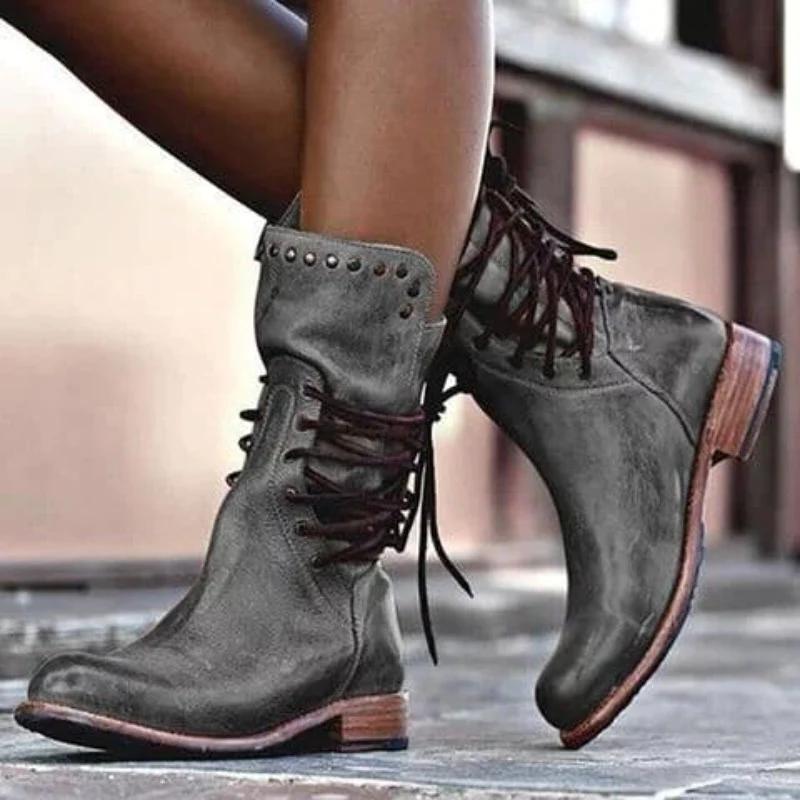 Maura™ | Robuuste Leren Boots