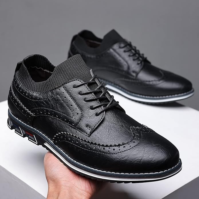 Oxford Classic™ Slip-On Orthopedische Leren Schoenen