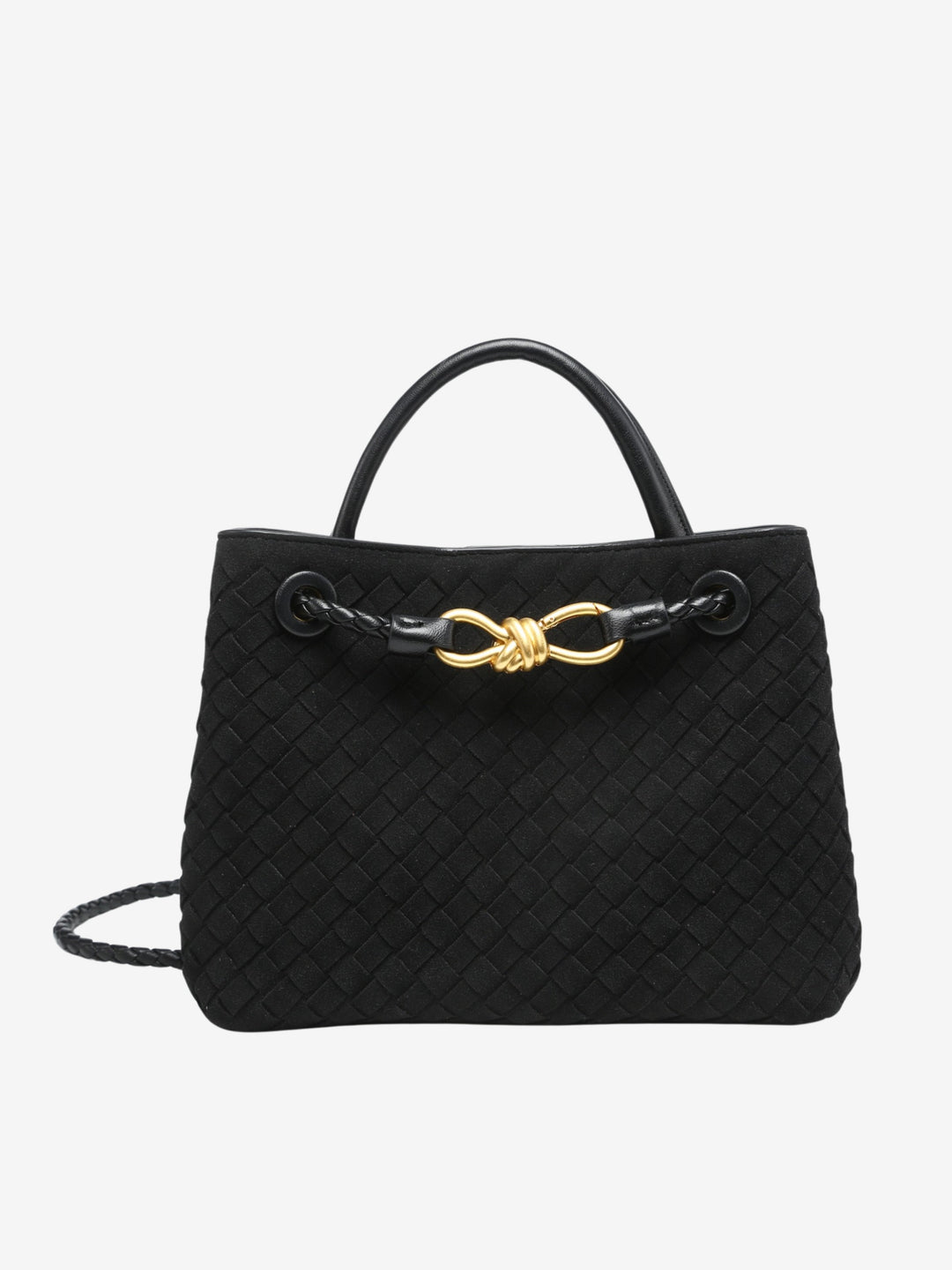 Sabine Gewoven Suède Tas Klein