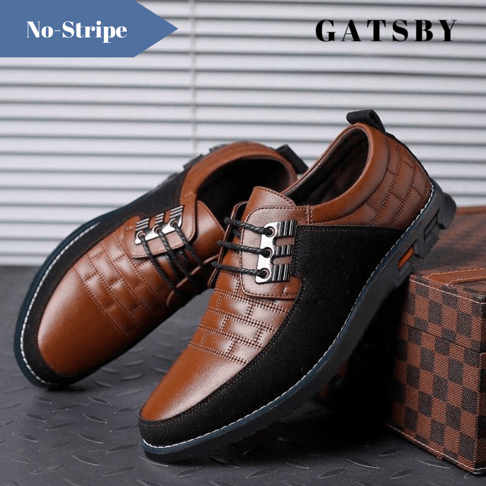 Oxford No-Stripe™ Orthopedische Leren Schoenen